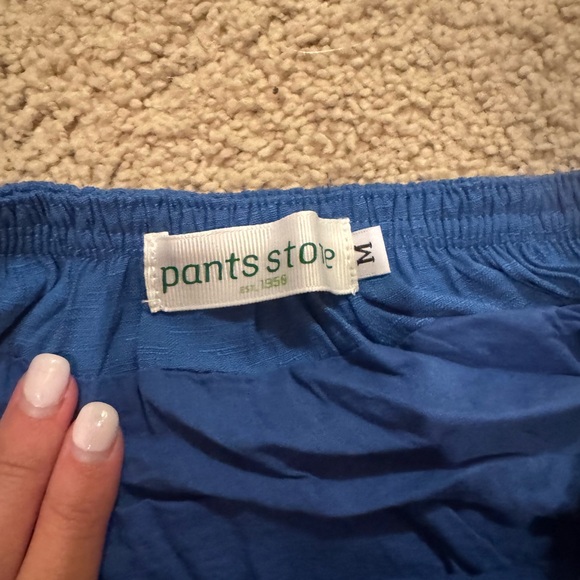 Pants Store Royal Blue Ruffled Skirt - Picture 3 of 4